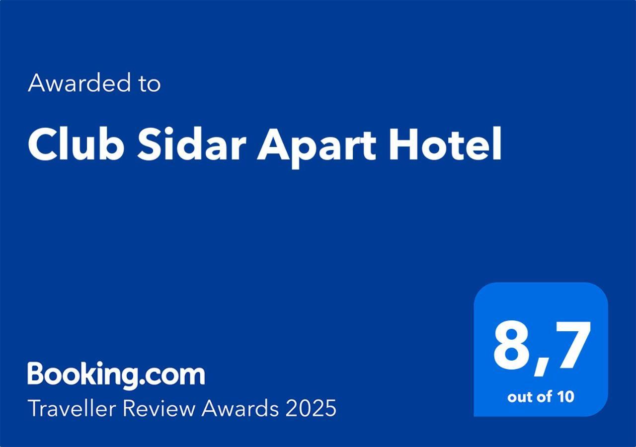 Club Sidar Apart Hotel Alanya Esterno foto